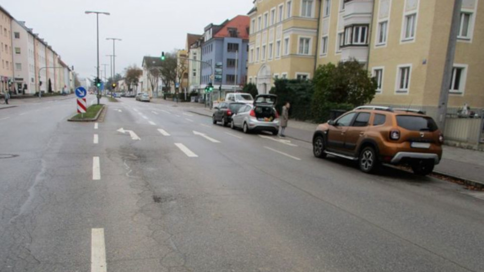 Sanierungsarbeiten in Prüfeninger Straße