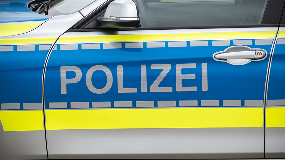 Streifenwagen der Polizei