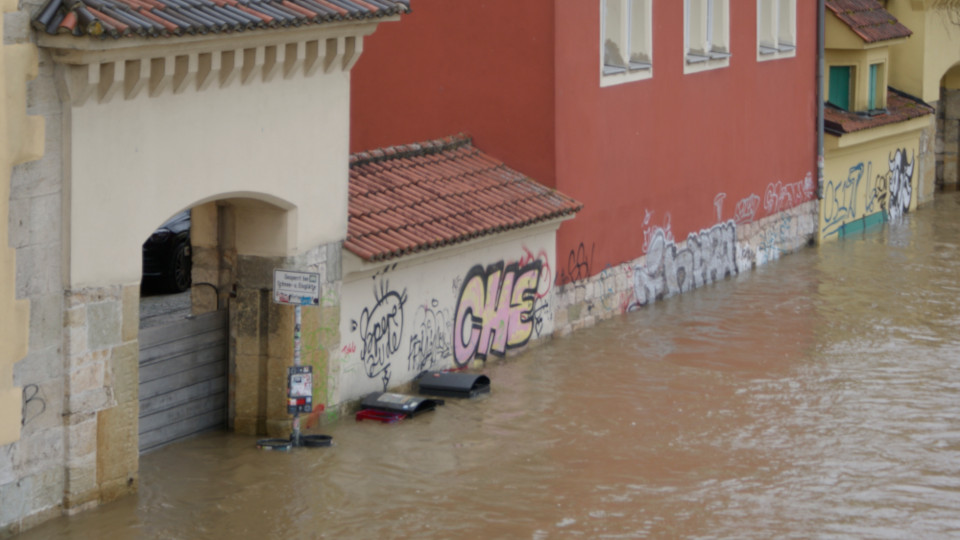 Das Hochwasser in Regensburg