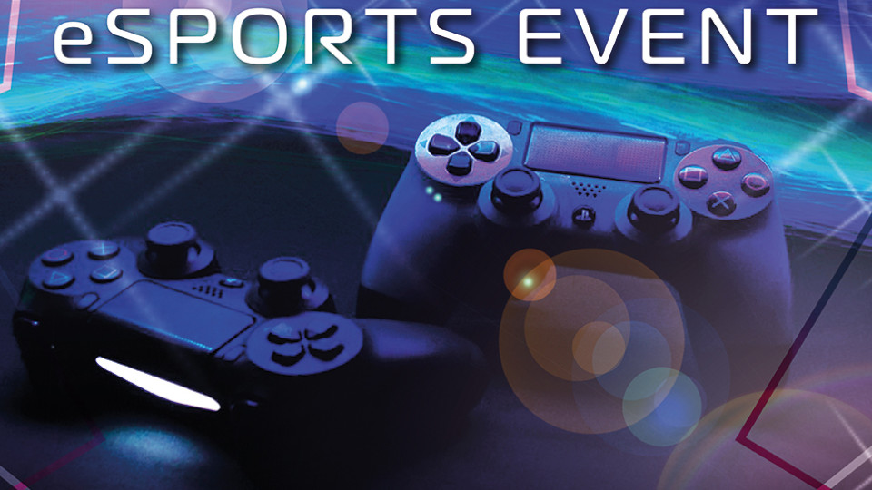 eSports Event im DEZ: Zwei Controller abgebildet