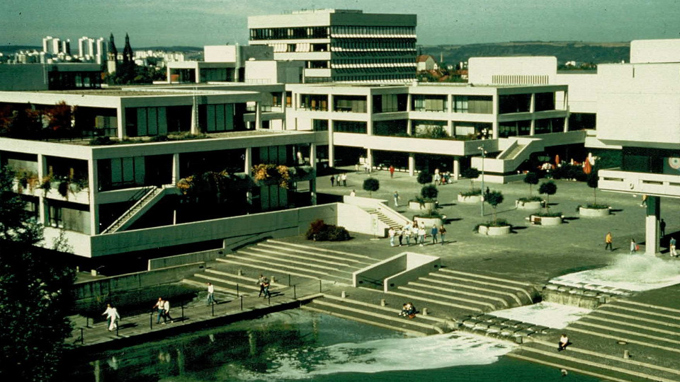 Universität Regensburg in den 90er Jahren