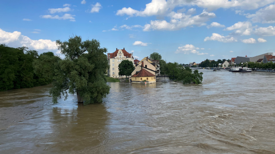 Hochwasser in Regensburg