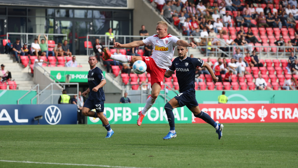 SSV Jahn mitten im Spiel