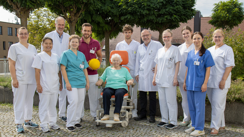 Gruppenfoto der Alterstraumatologie im St. Josef