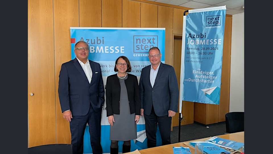 Gruppenfoto der Pressekonferenz