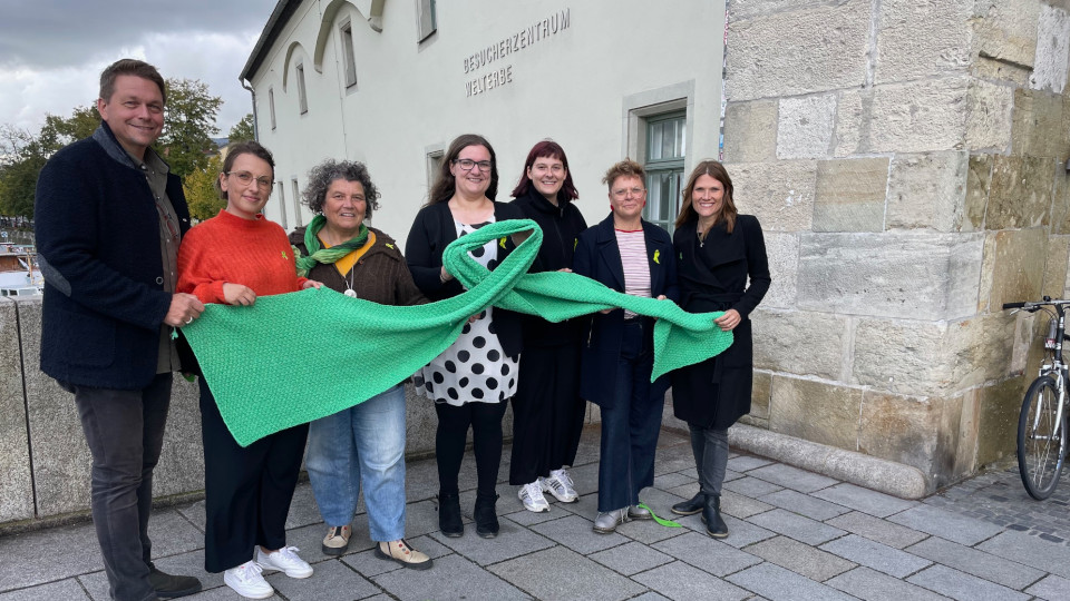 Gruppenfoto der Teilnehmer des Aktionsbündnisses