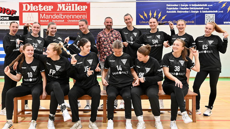 Claus Fischer und sein Team fühlen sich beim Handball wohl