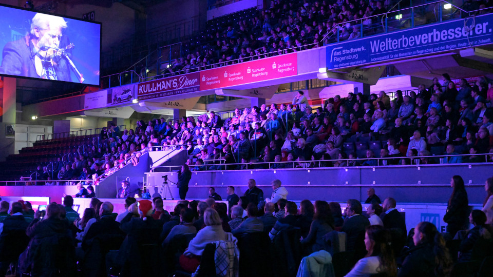 Publikum in der Donau Arena