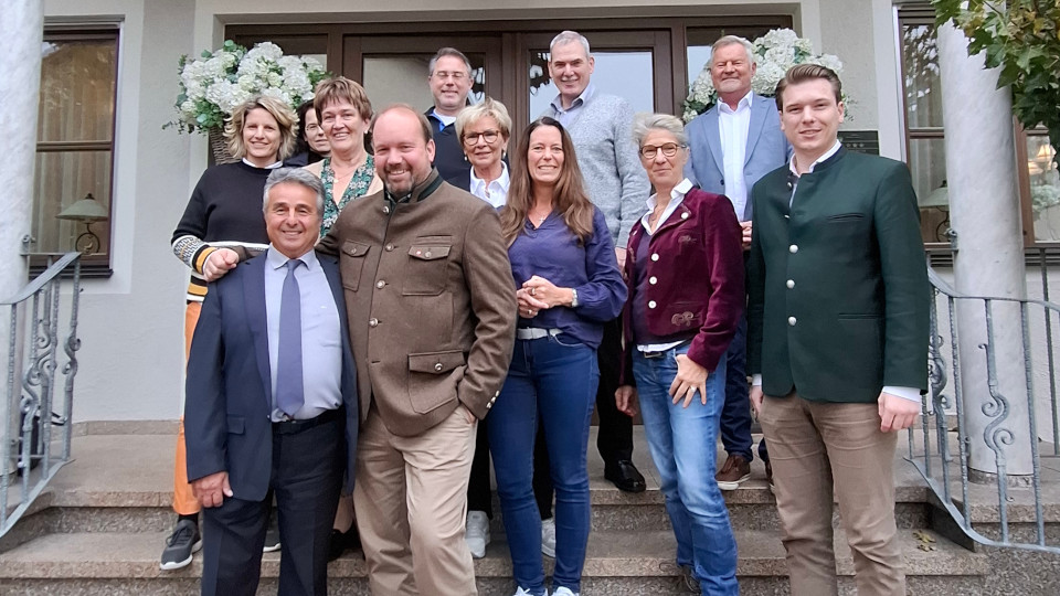 Gruppenfoto der CSU Vertreter