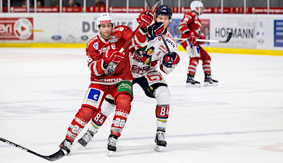 Eishockey Spieler auf dem Eis